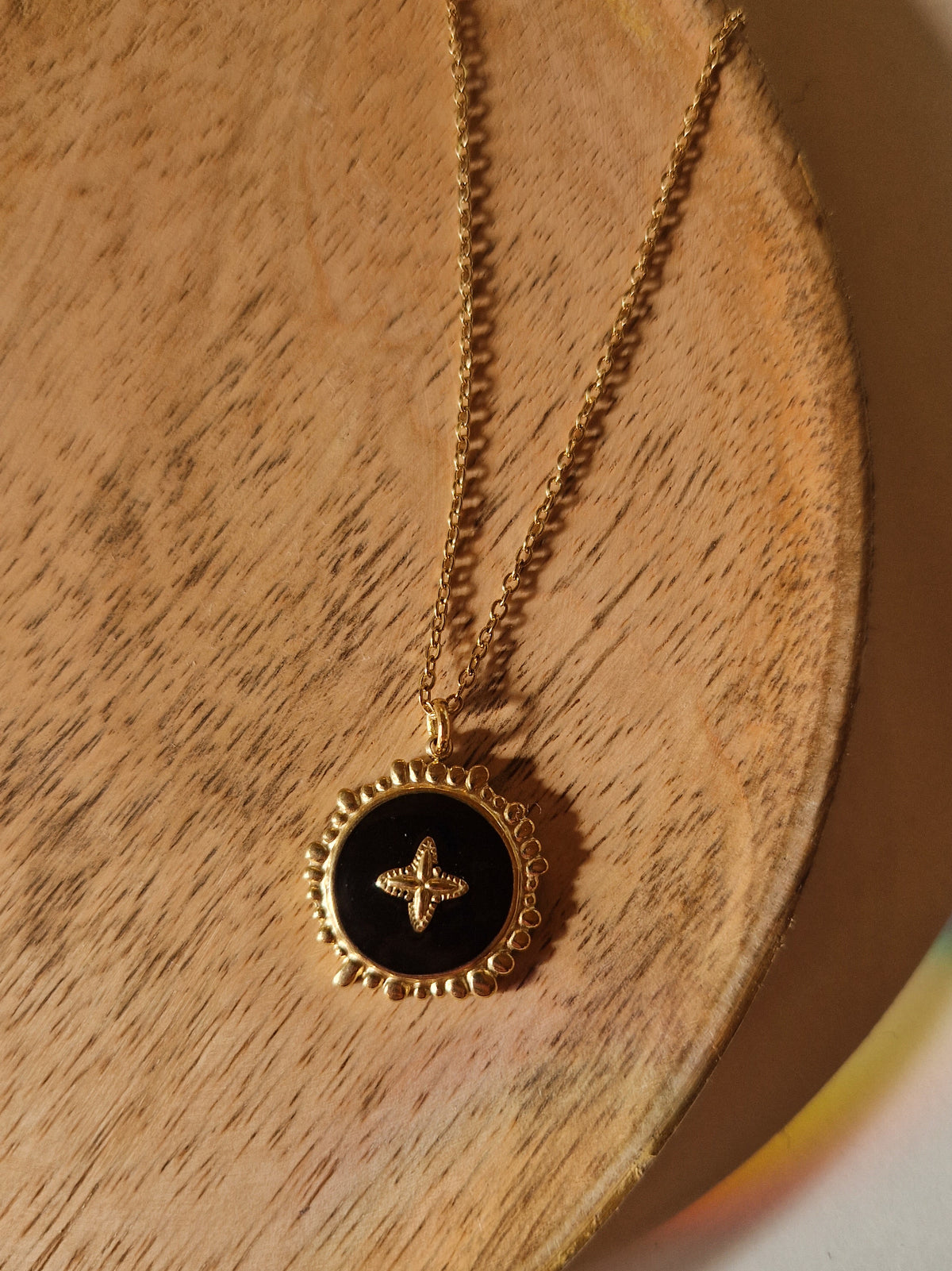 Collier Fi noir