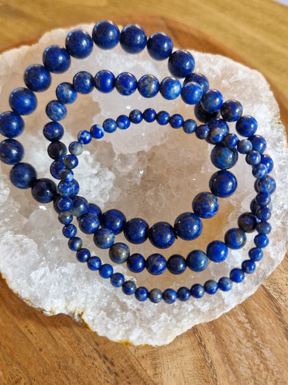 Bracelet lithothérapie - Lapis Lazuli