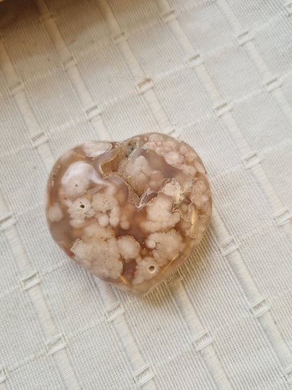 Coeur d'Agate Fleur