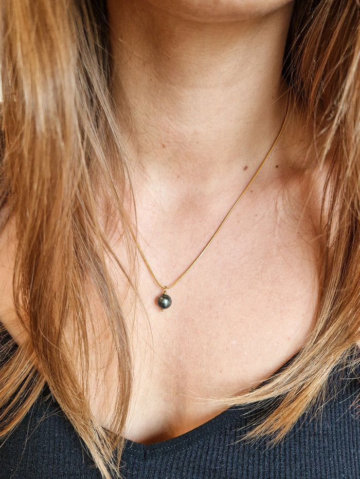 Collier Poe - Perles de Tahiti - Modèle unique