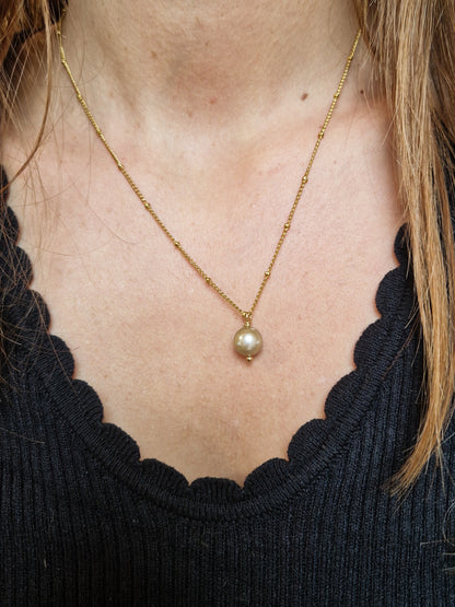 Collier Poe - Perles de Tahiti - Modèle unique