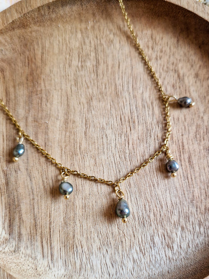 Ras de cou Tuamotu - Perles de Tahiti - Modèle unique