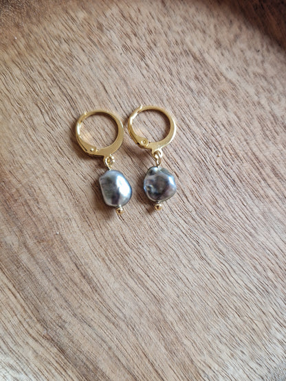 Boucles d'oreilles Tuamotu - Modèle unique