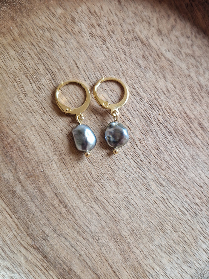 Boucles d'oreilles Tuamotu - Modèle unique