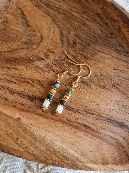 Boucles d'oreilles Teura