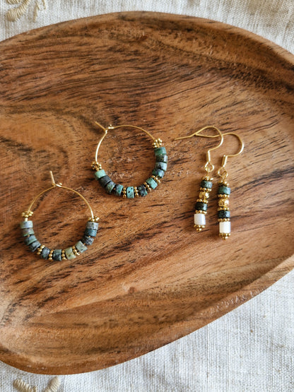 Boucles d'oreilles Teura