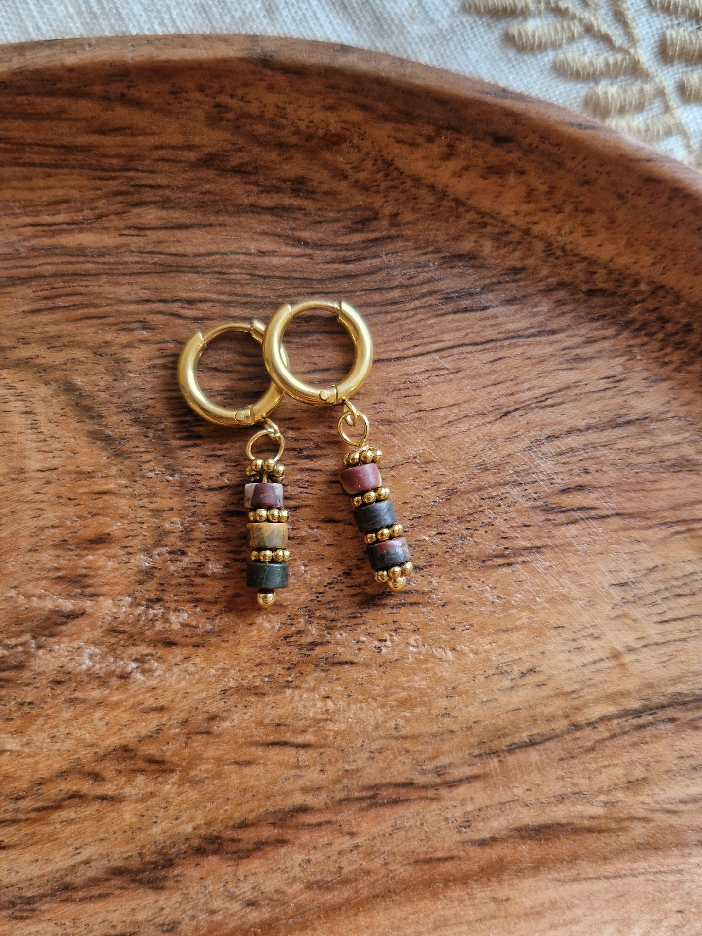 Boucles d'oreilles Pohu