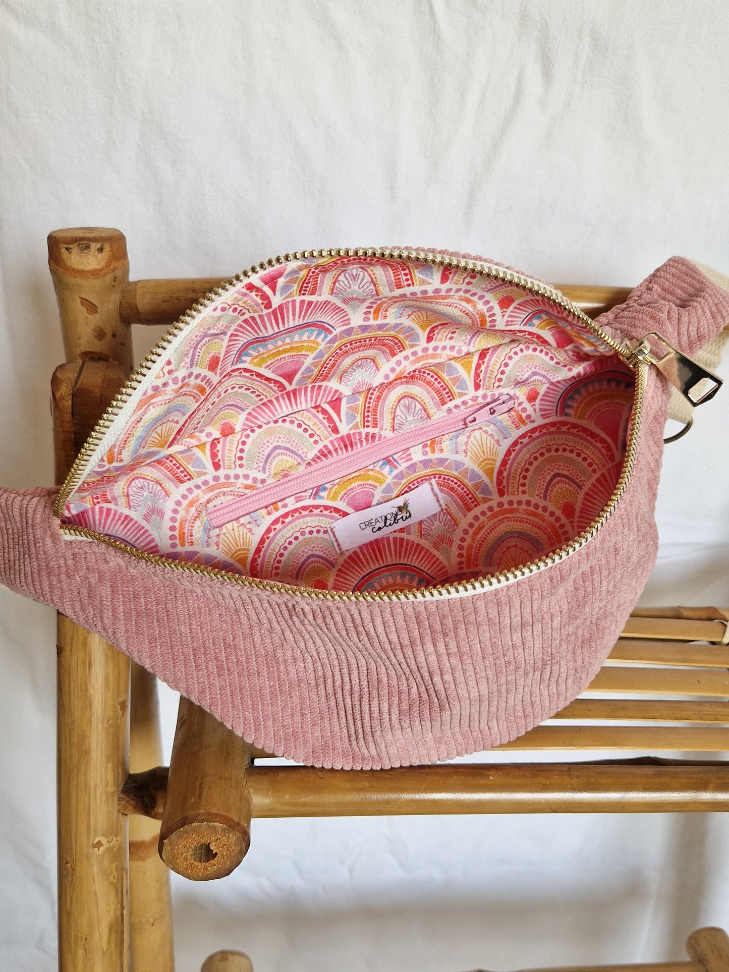 Sac Banane Vieux Rose Taille Small