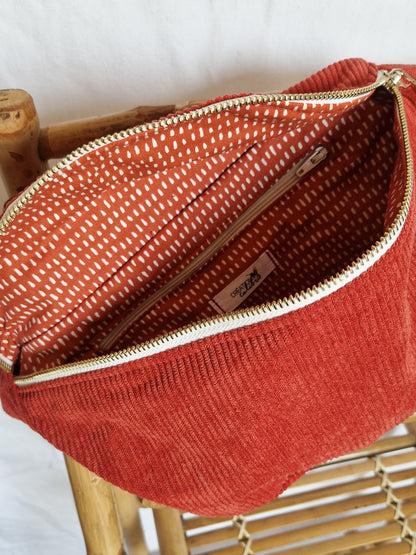 Sac Banane Orange Sanguine Taille Medium