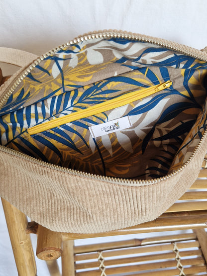 Sac Banane Chamois Taille Medium