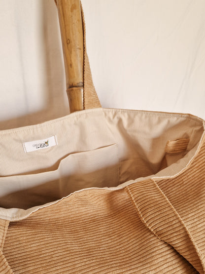 Sac en velours Moka