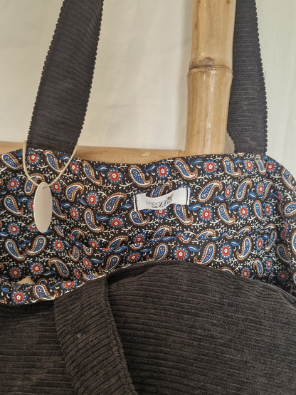 Sac en velours Noir