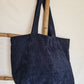 Sac en velours Bleu Marine