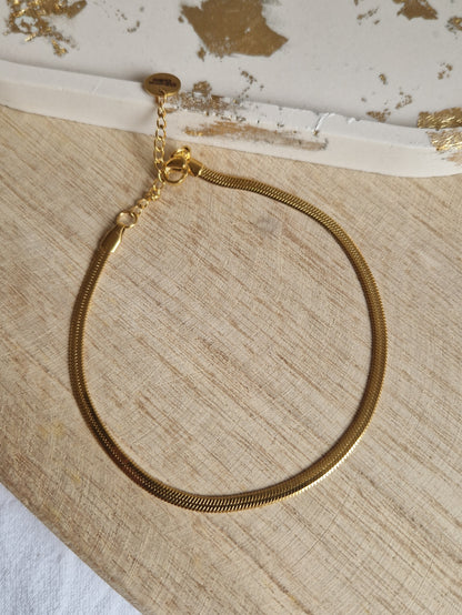 Bracelet de cheville Serpent