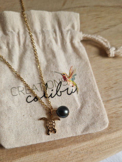 Collier Poe - Perles de Tahiti - Modèle unique