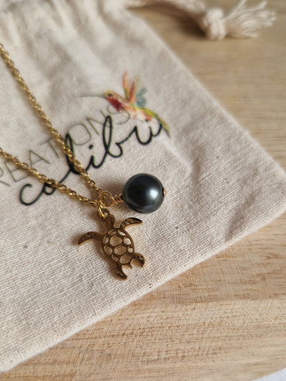 Collier Poe - Perles de Tahiti - Modèle unique