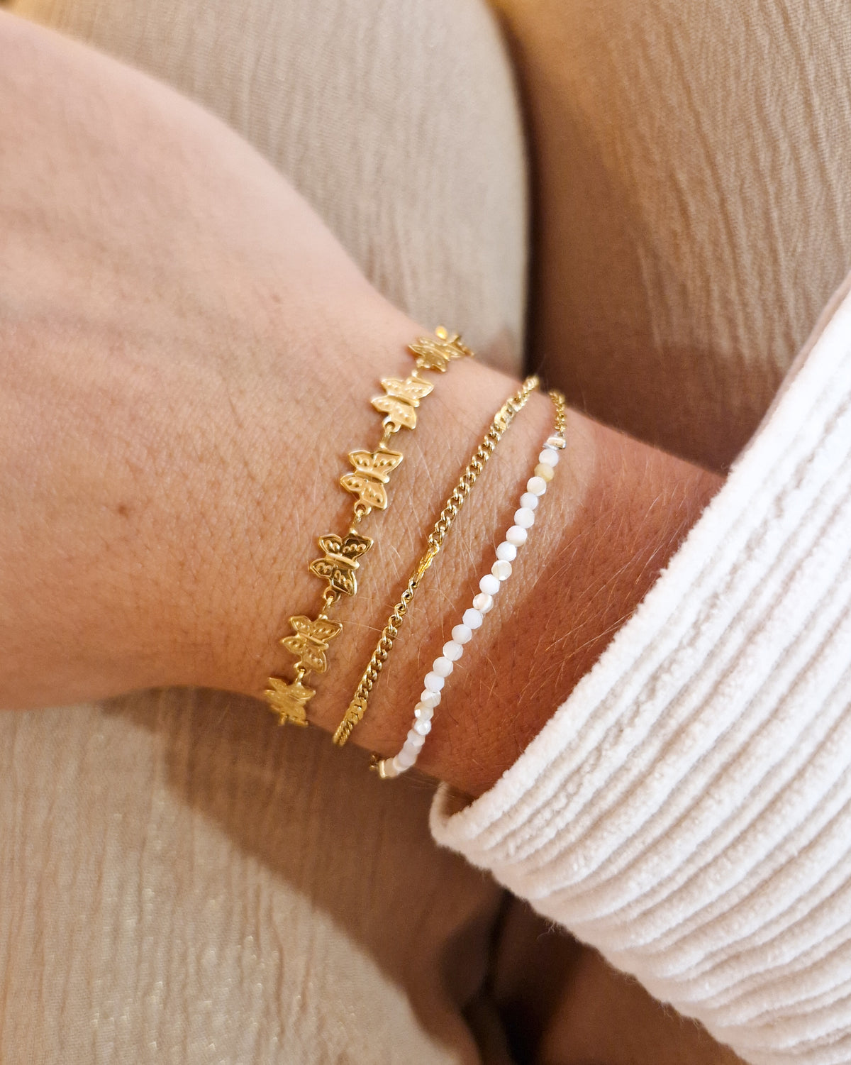 Bracelet Papillons