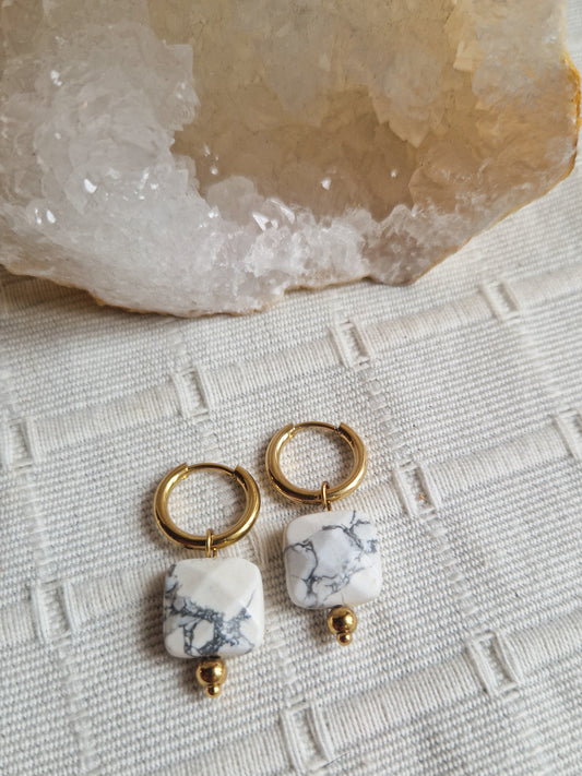 Boucles d'oreilles Mont Blanc