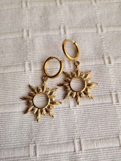 Boucles d'oreilles Hélios