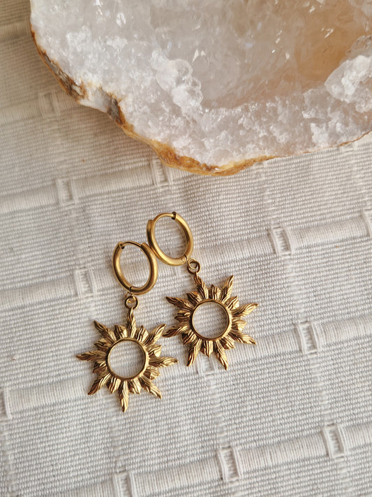 Boucles d'oreilles Hélios