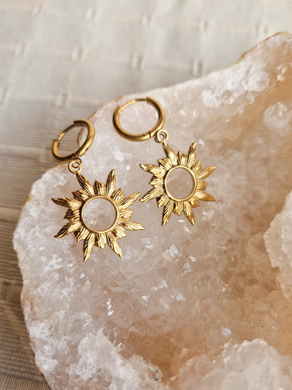Boucles d'oreilles Hélios