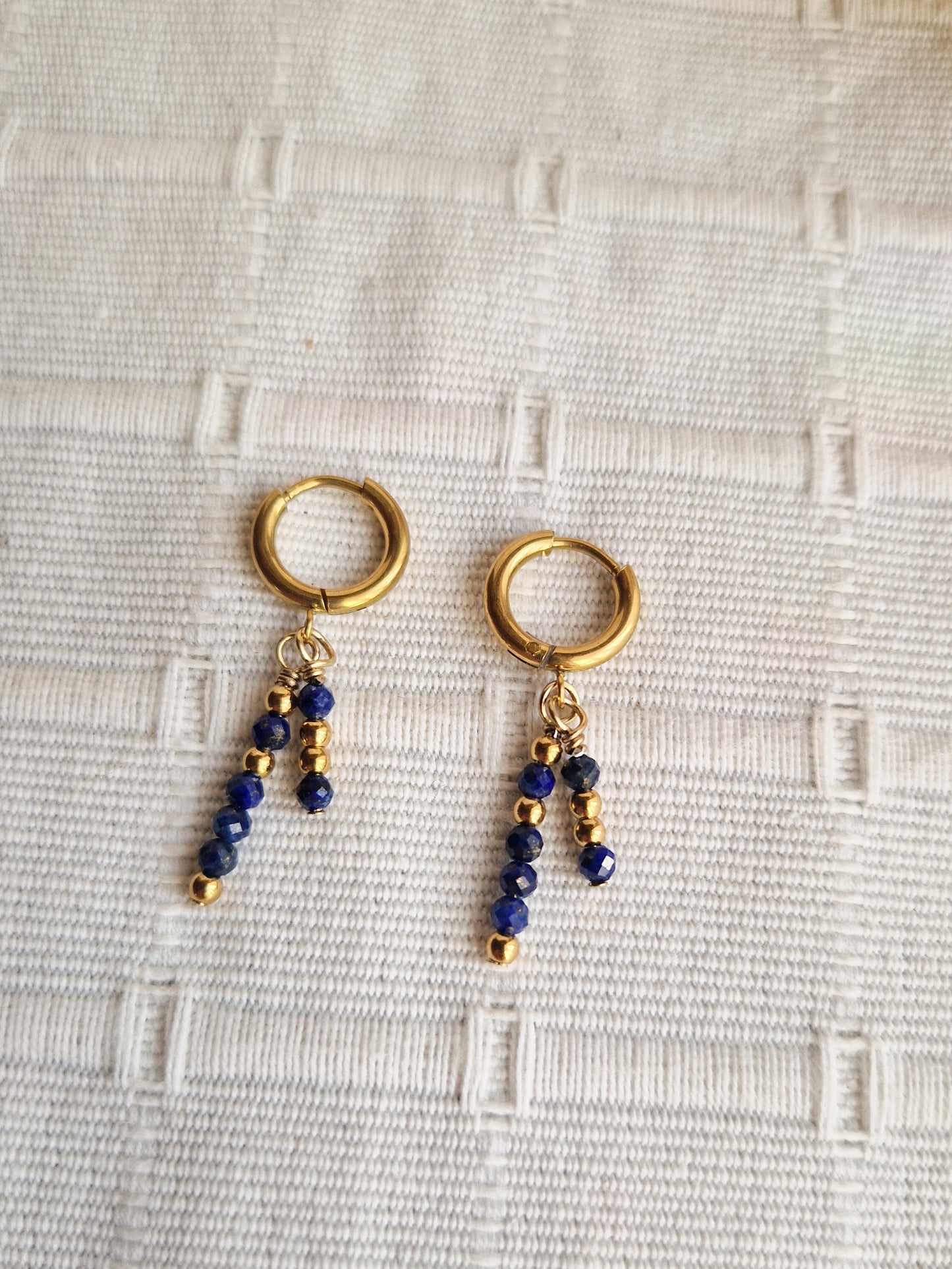 Boucles d'oreilles Solly Lapis Lazuli