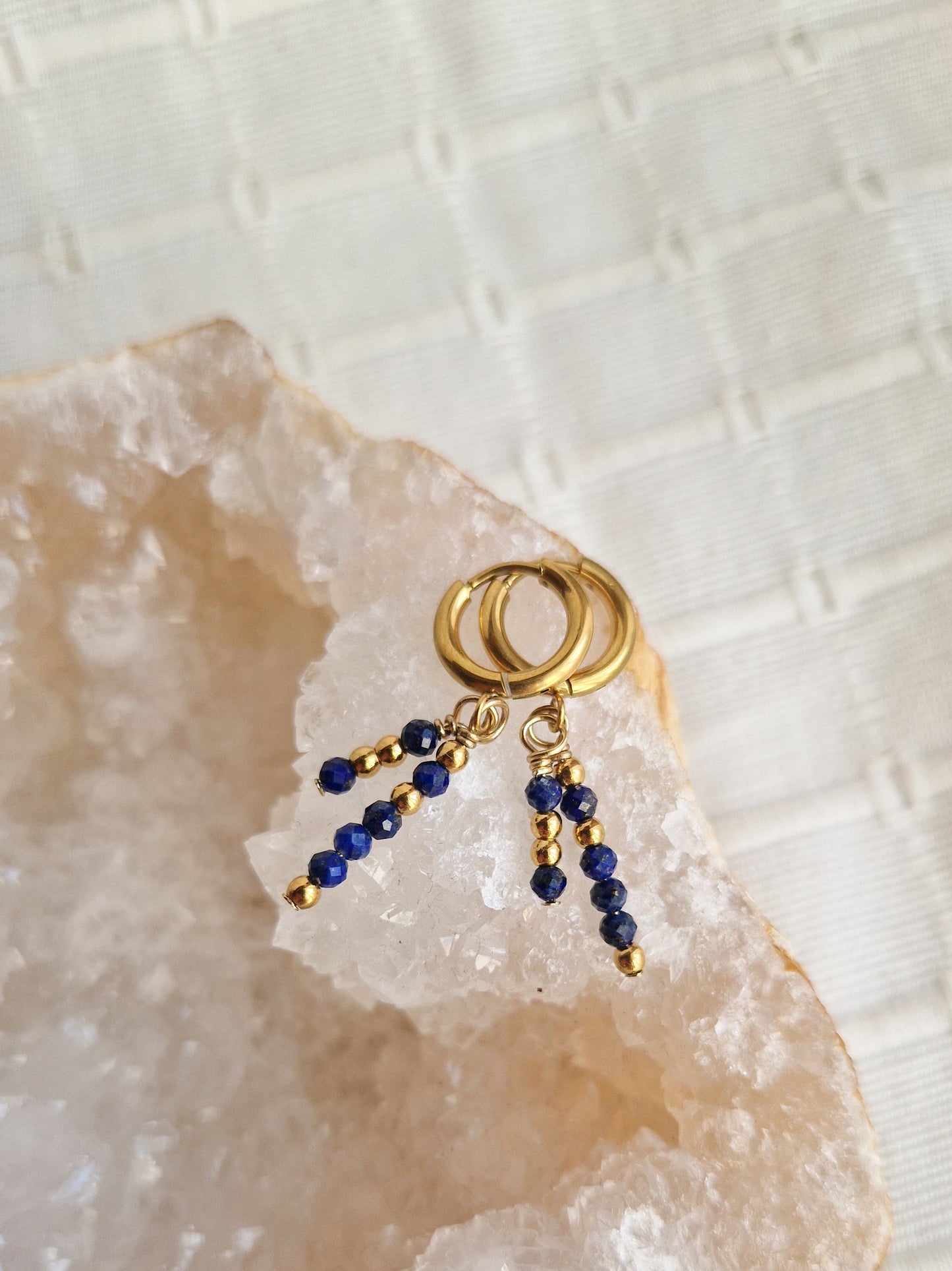 Boucles d'oreilles Solly Lapis Lazuli