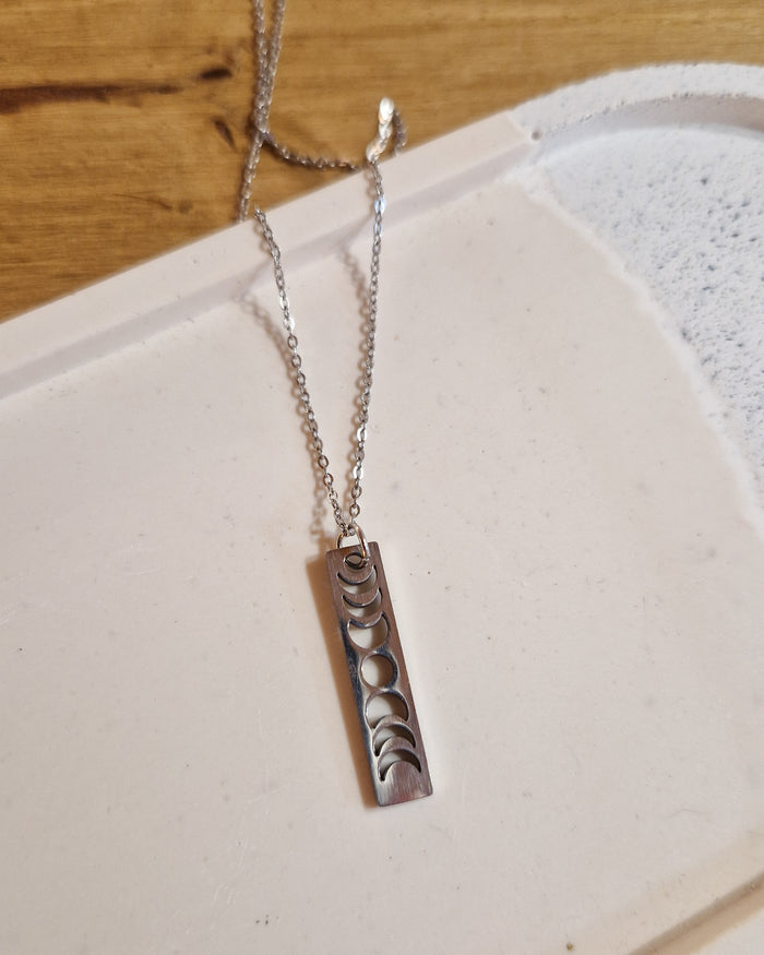 Collier Les phases de la lune