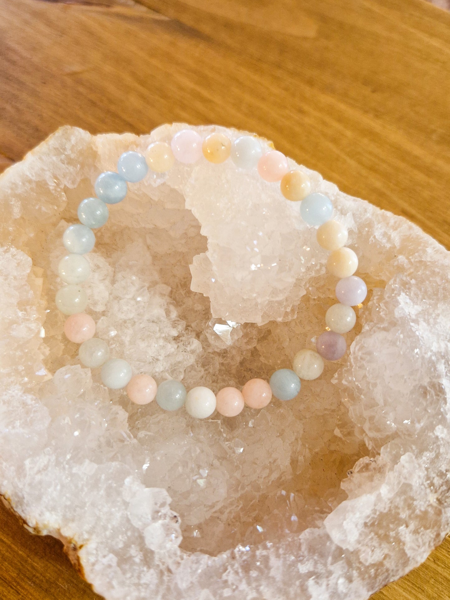 Bracelet lithothérapie - Béryl