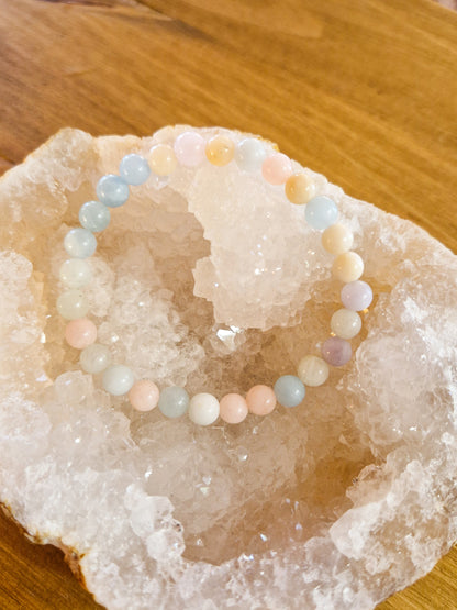 Bracelet lithothérapie - Béryl