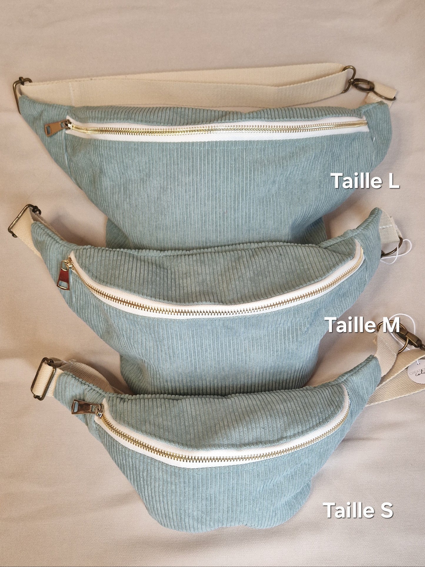 Pré-commande Sac Banane 20 coloris & 3 tailles