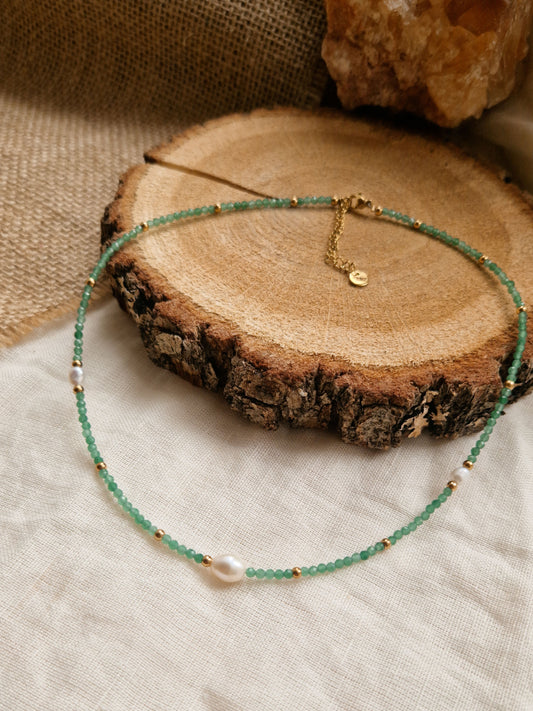 Collier Théodora - Aventurine
