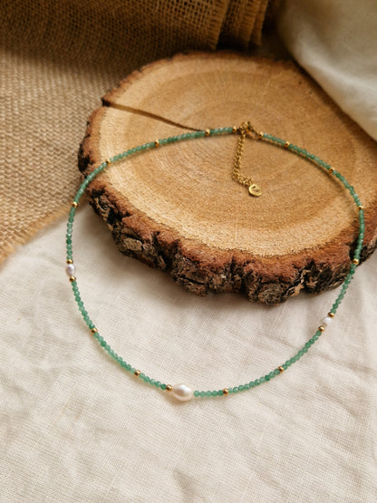 Collier Théodora - Aventurine