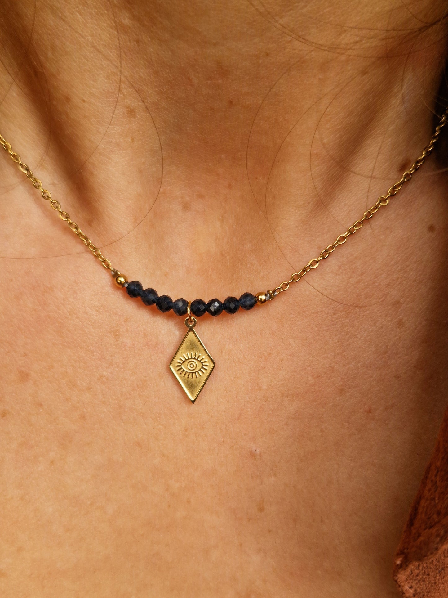 Collier Nala - Oeil noir