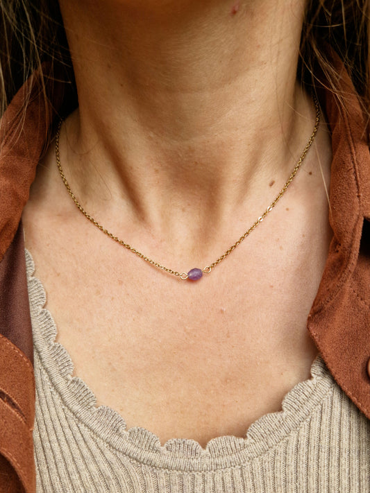 Collier Jane - Améthyste