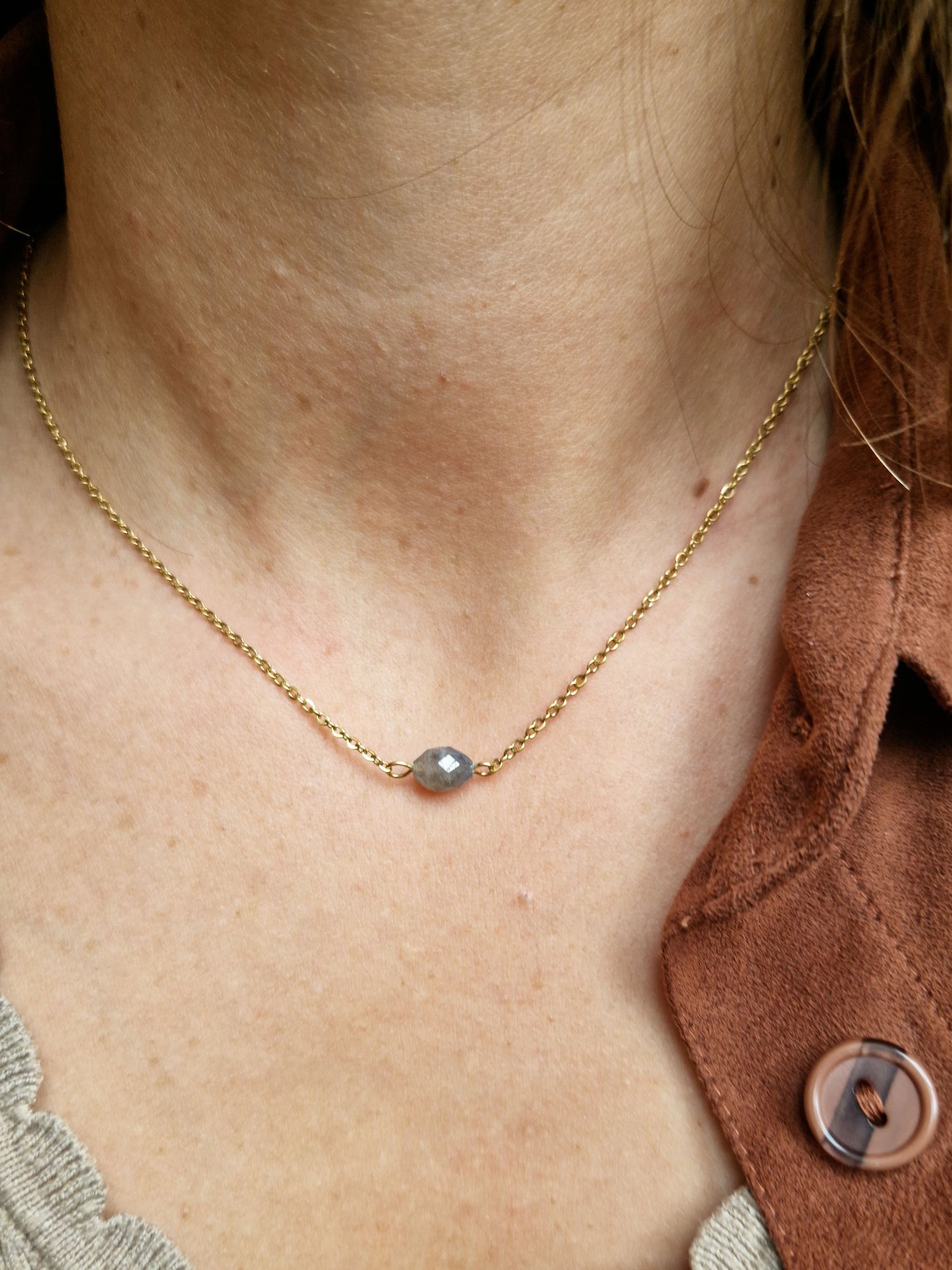 Collier Jane - Labradorite
