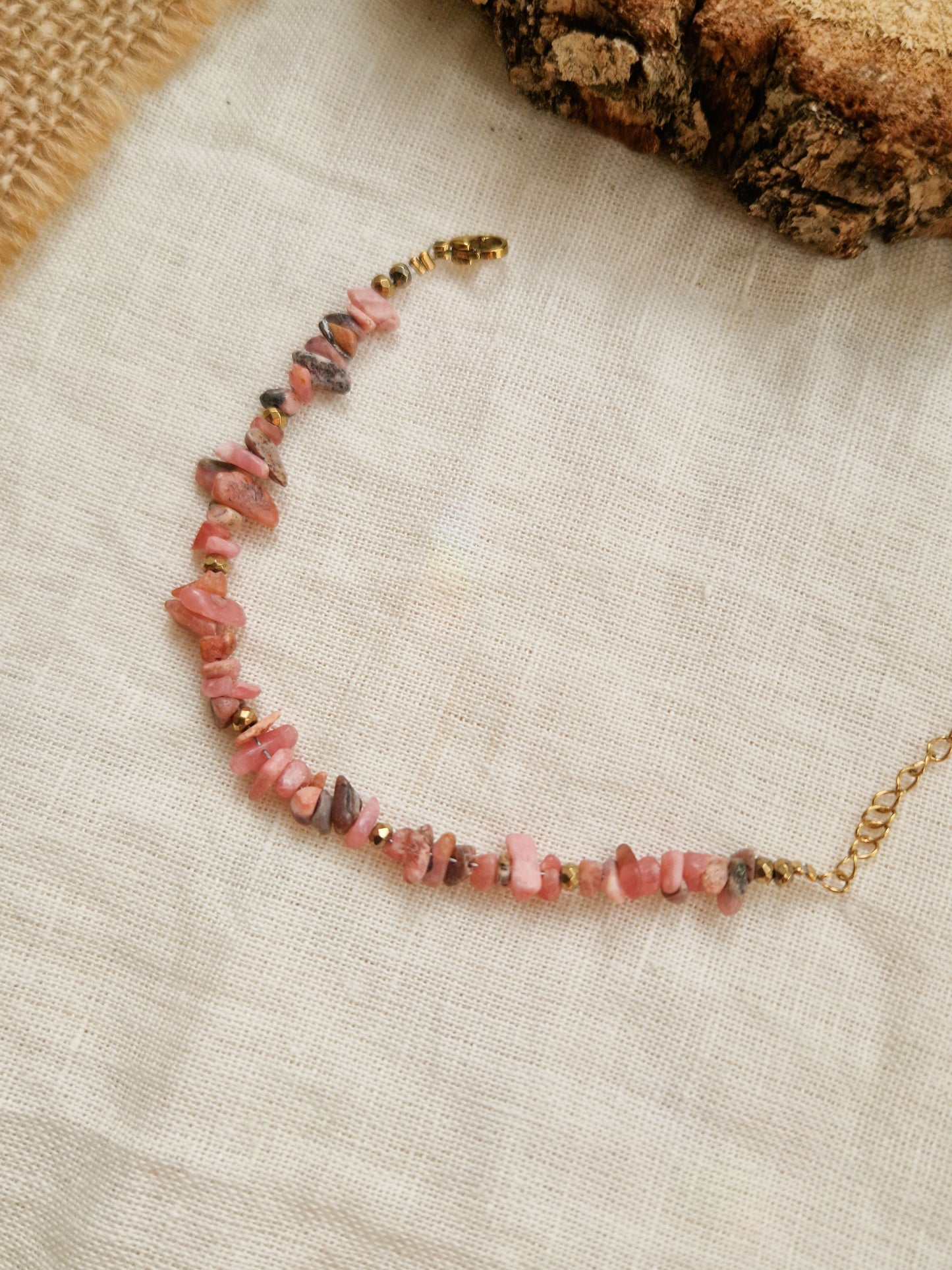 Bracelet Eva Rhodonite