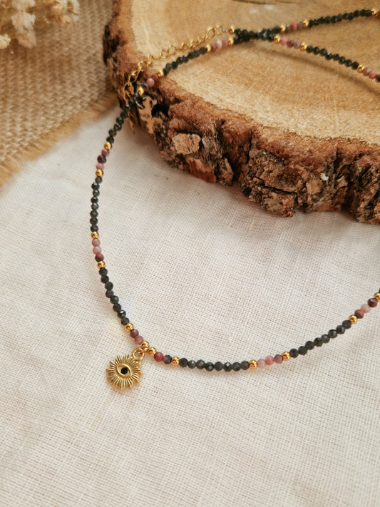 Collier Soleil noir