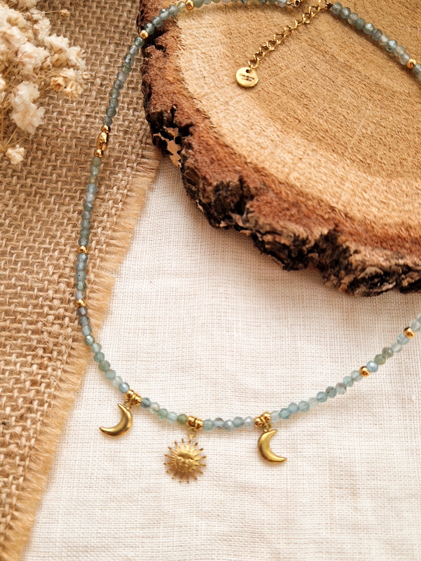 Ras de cou Selena Apatite