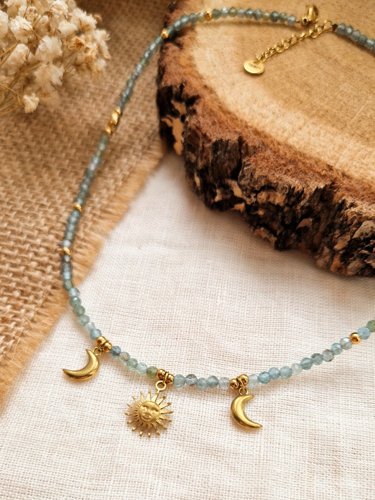 Ras de cou Selena Apatite