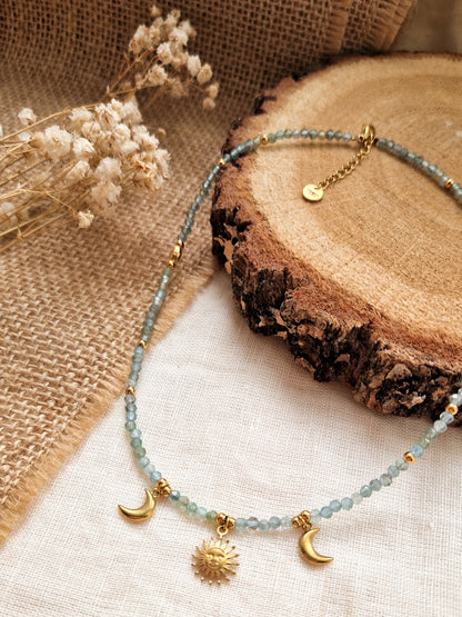 Ras de cou Selena Apatite