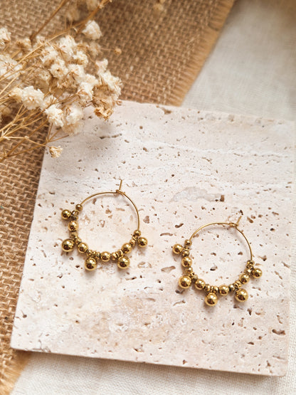 Boucles d’oreilles Solar