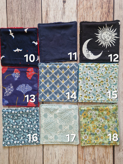 Lingette démaquillante lavable à l’unité