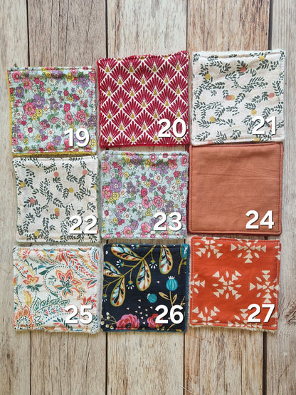 Lingette démaquillante lavable à l’unité