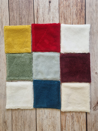 Lingette démaquillante lavable à l’unité