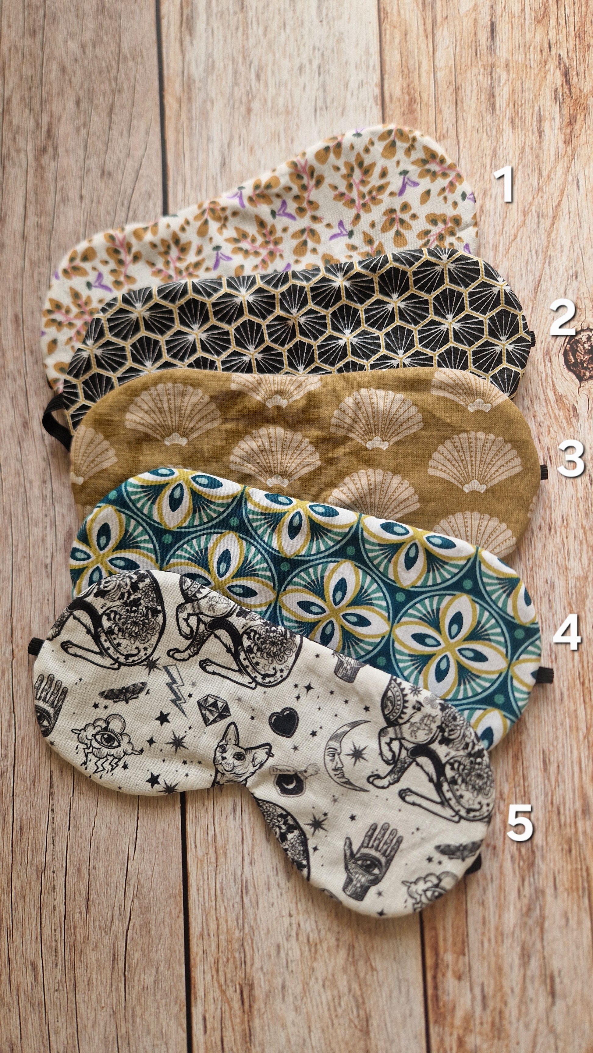 Masque de nuit - Creations Colibri