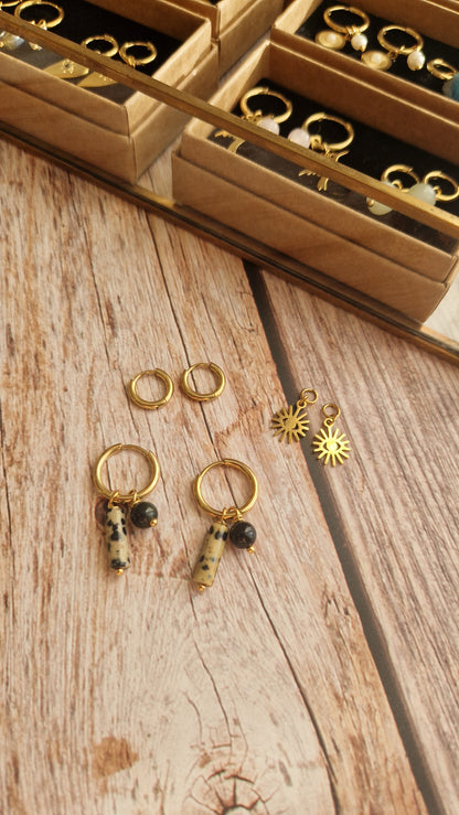 Coffret Boucles d'oreilles- 14 compositions