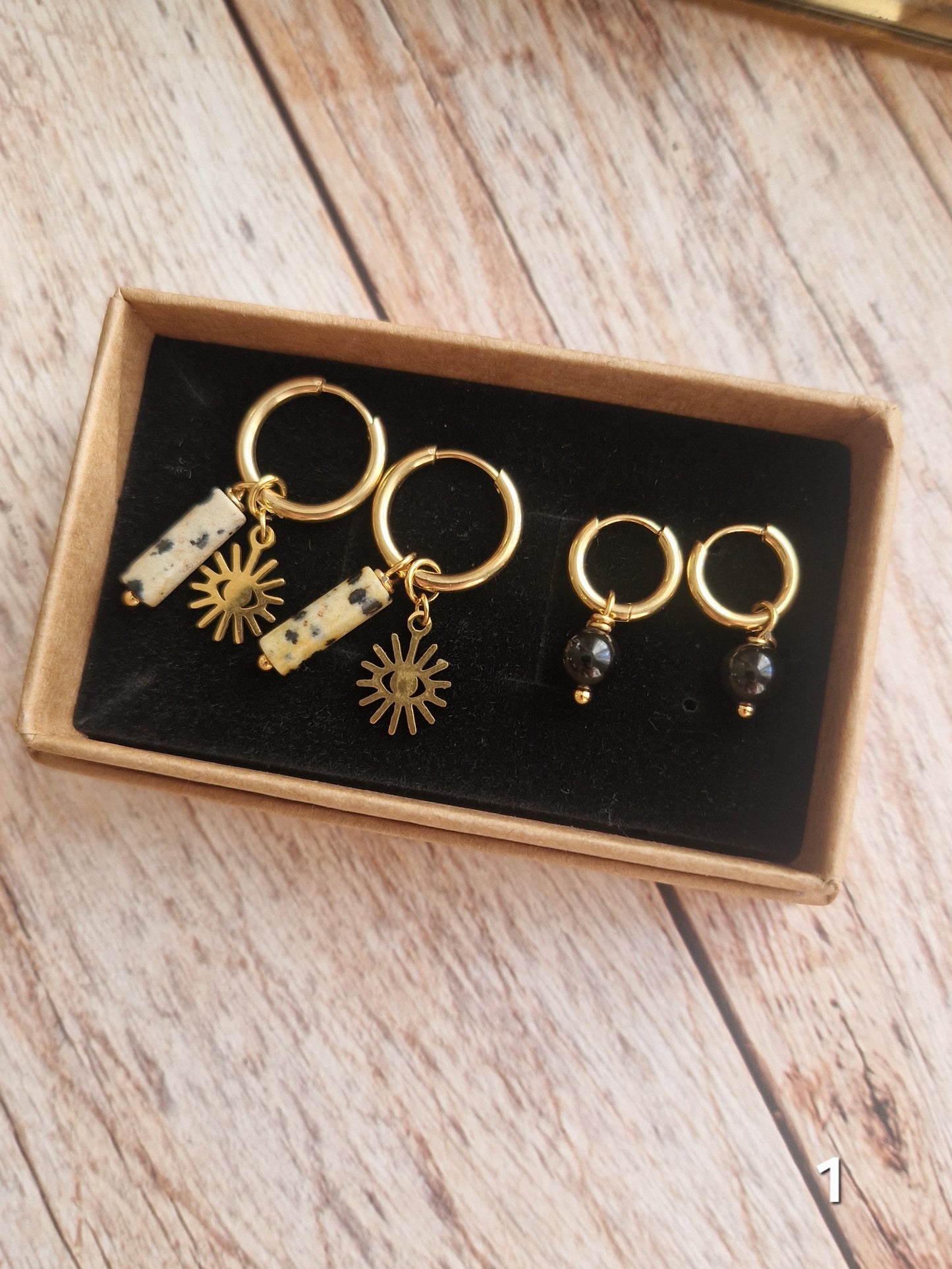 Coffret Boucles d'oreilles- 14 compositions