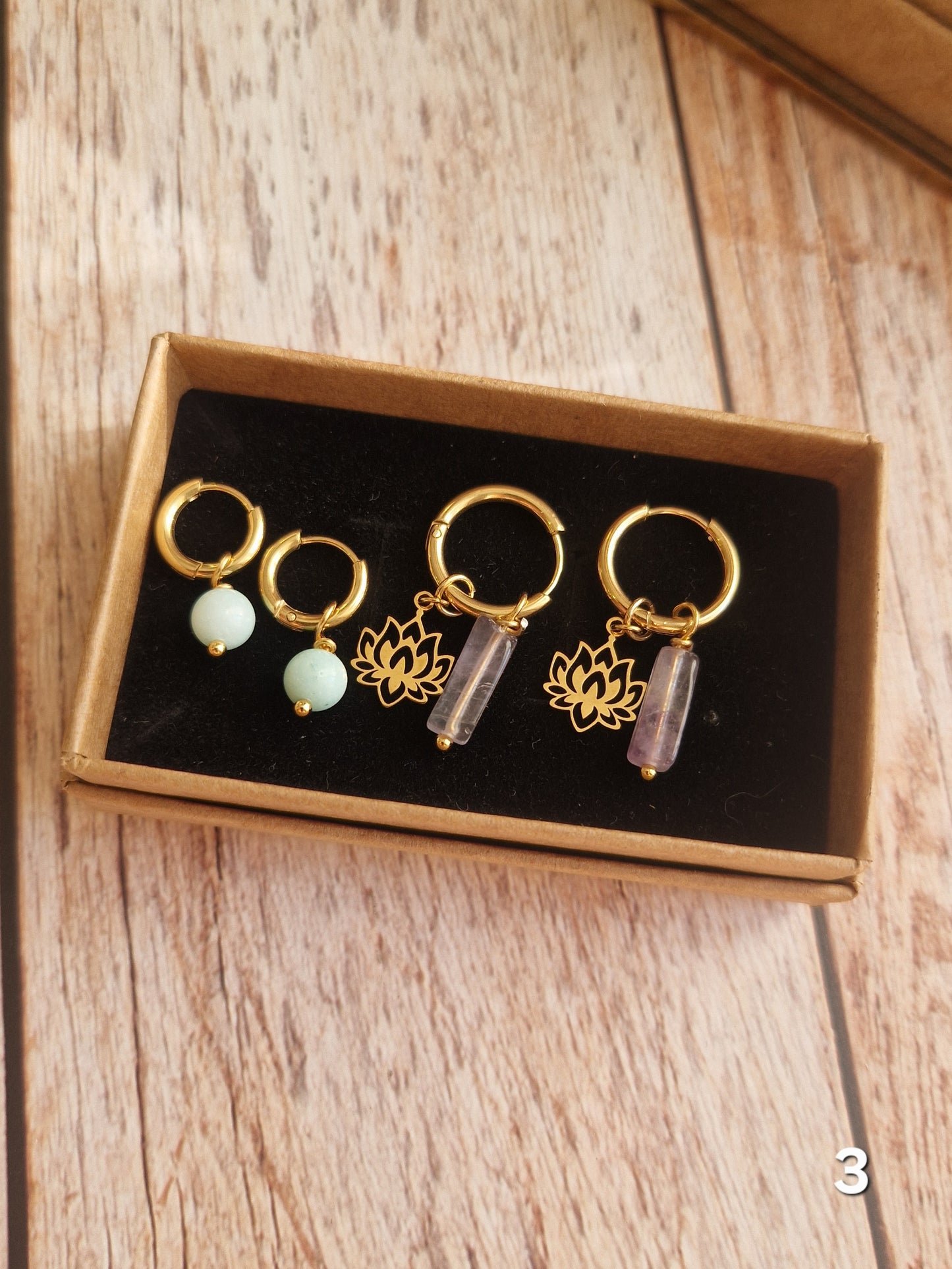 Coffret Boucles d'oreilles- 14 compositions