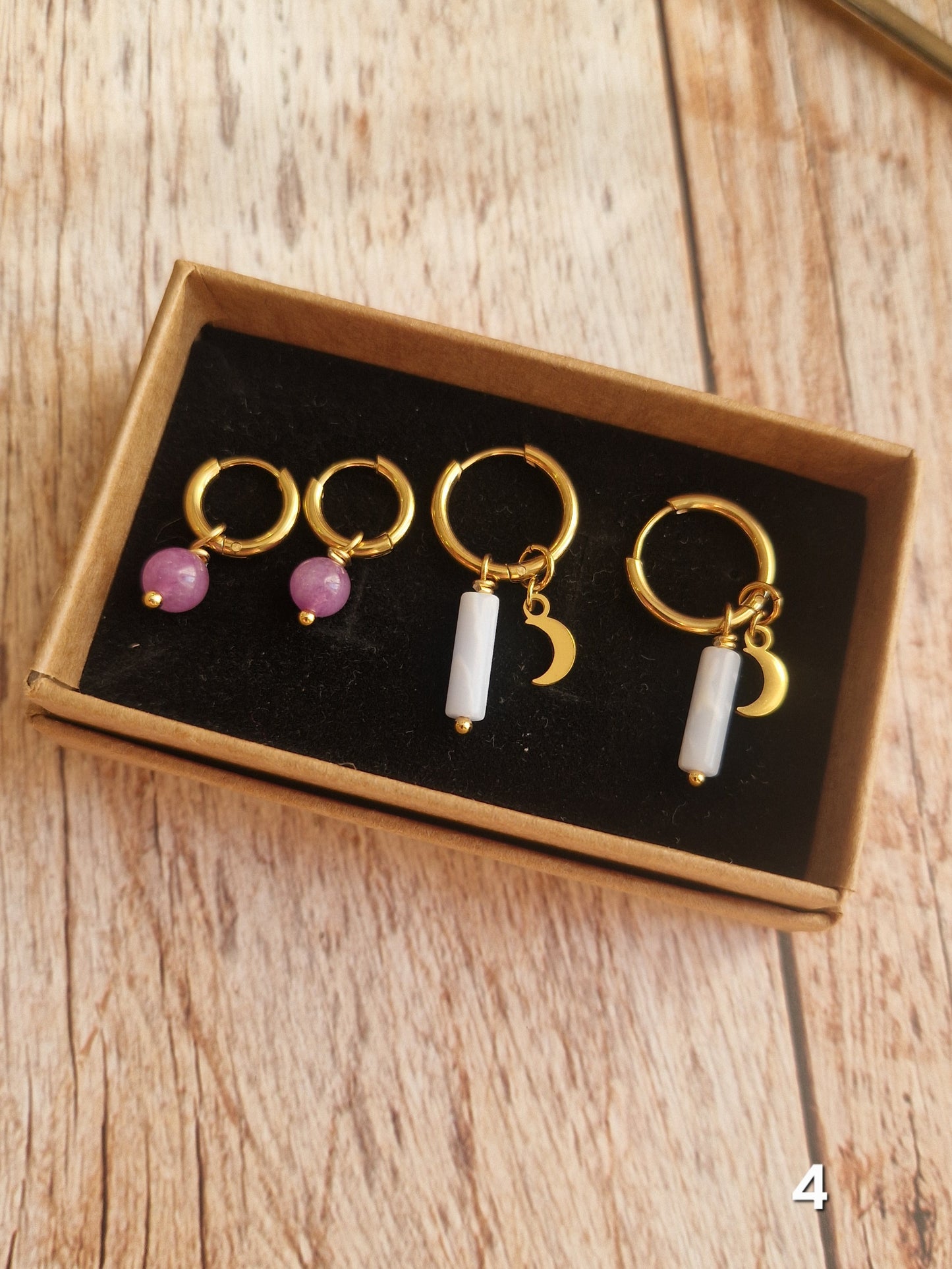 Coffret Boucles d'oreilles- 14 compositions